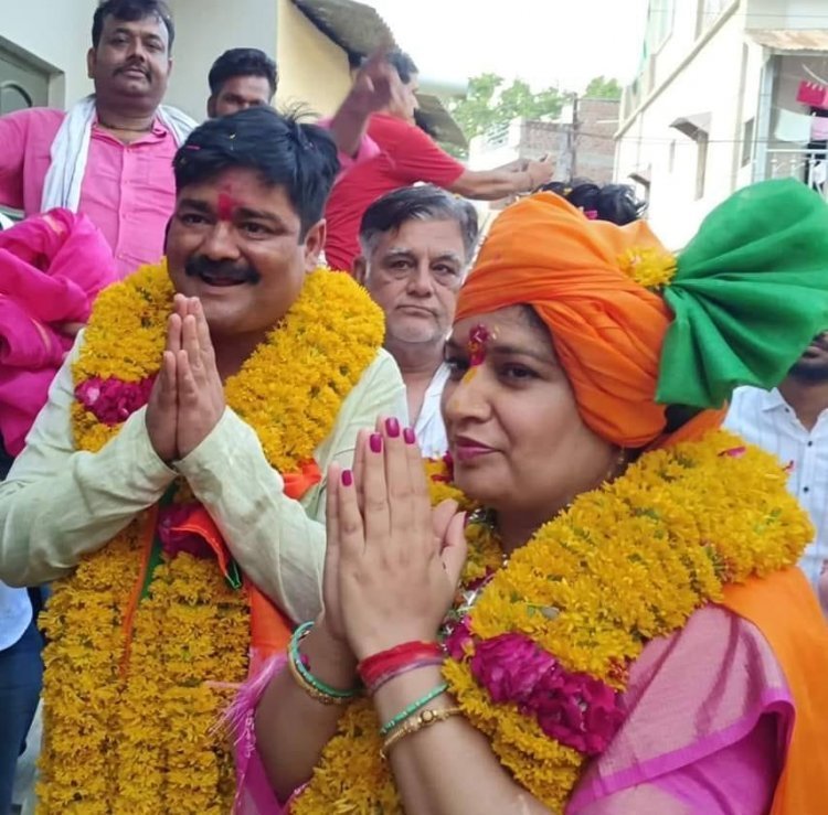 नगरीय निकाय चुनाव में भाजपा बड़ी जीत की और अग्रसर