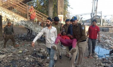 मामूली टेंशन को लेकर एक युवक कूदा खंडवा ओवरब्रिज से,युवक को हाथ व पैर में आई गंभीर अंदरूनी चोंटे।