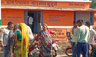 मामला बोरगांव बुजुर्ग मवेशी बाजार का...  सचिव के विरुद्ध  निलंबन  की खानापूर्ति कर किसे बचा  रहा पंचायत विभाग ?