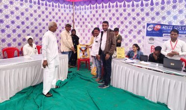खंडवा: ग्राम बिजोरा भील में मुख्यमंत्री जन कल्याण योजना शिविर का आयोजन