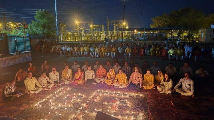 बुद्ध पूर्णिमा पर खंडवा में हुआ  राष्ट्र शक्ति जागरण दीपयज्ञ