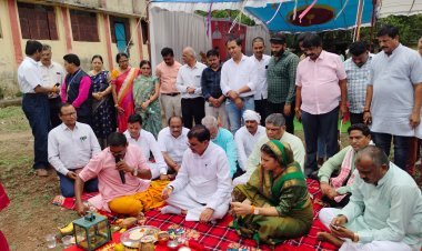 खंडवा डाइट में 3 करोड़ से अधिक लागत के विकास कार्यों का भूमि पूजन संपन्न, शिक्षा को मिलेगा नया आयाम