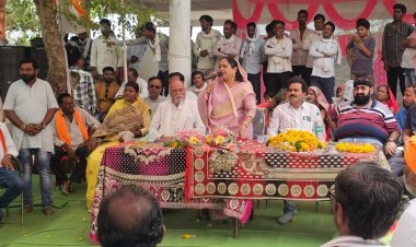 पंधाना विधायक छाया मोरे ने नीमसेठी में विकास कार्यों का लोकार्पण किया, किसानों ने सौंपा 10 सूत्रीय ज्ञापन