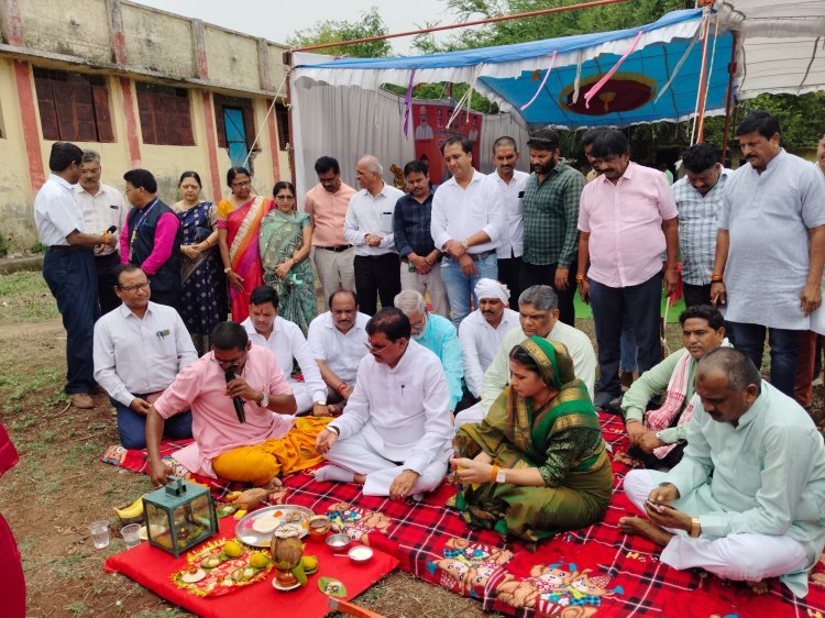 खंडवा डाइट में 3 करोड़ से अधिक लागत के विकास कार्यों का भूमि पूजन संपन्न, शिक्षा को मिलेगा नया आयाम