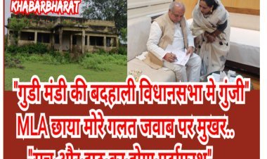 गुडी कृषि उपमंडी में सुविधाओं का टोटा, विधायक मोरे का बड़ा कदम